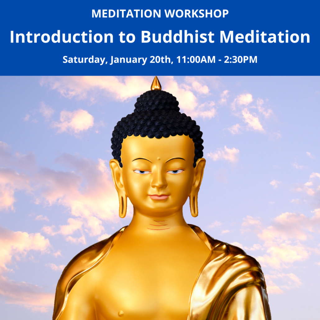 Meditation Workshop – Introduction to Buddhist Meditation – Kadampa ...